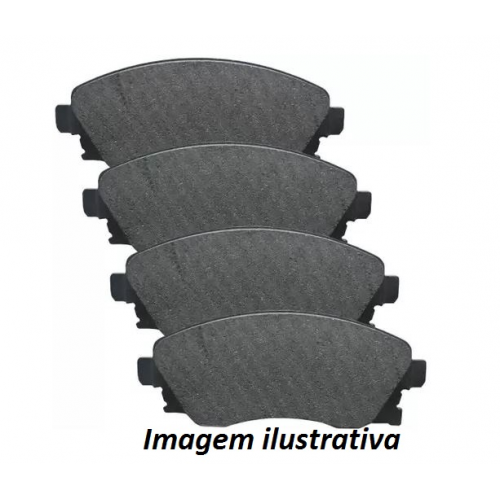 Pastilha Freio Dianteira Gm Lonaflex