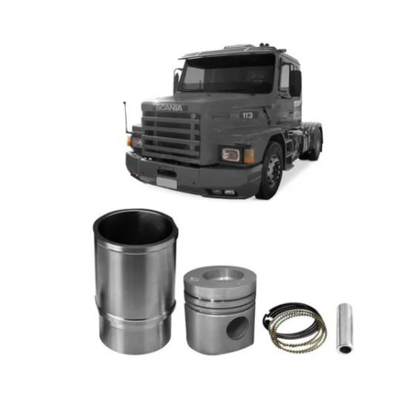 Kit Motor Std Sc - 114 / 124 / Serie 4 (ate 06/2009) Std Metal Leve