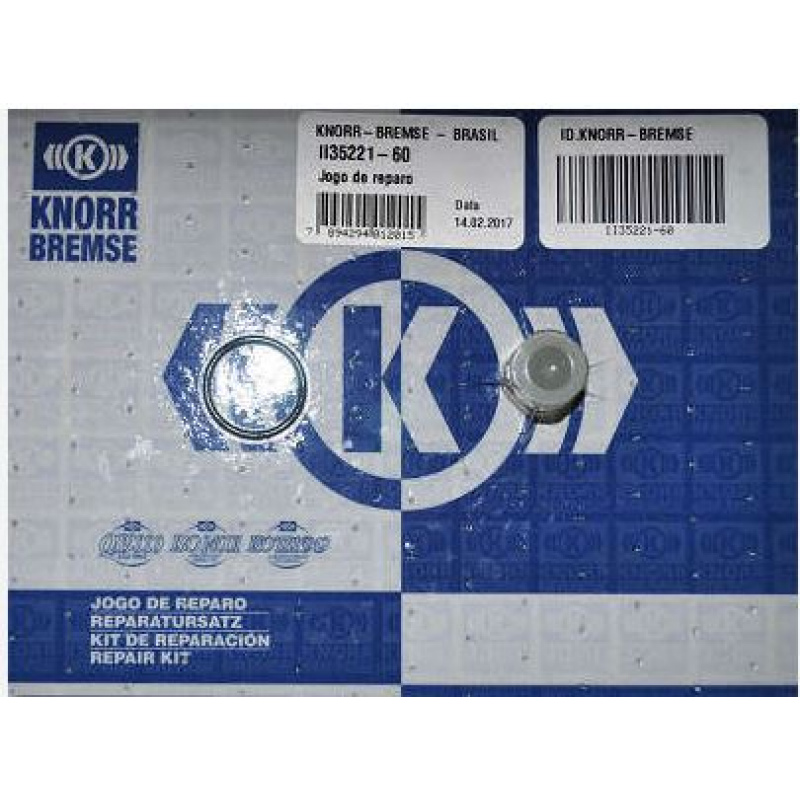 Reparo Valvula 2 Vias Mb/sc/vv/vw Sist Knorr Knorr