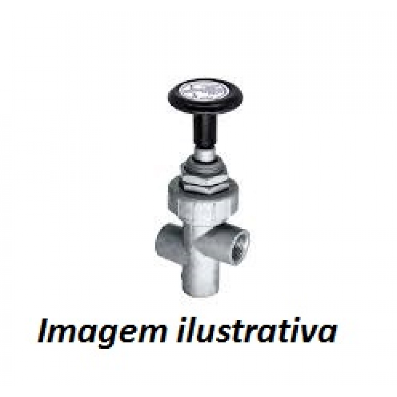 Valvula Acionamento - Libera Ar Carreta Preta Engatcar